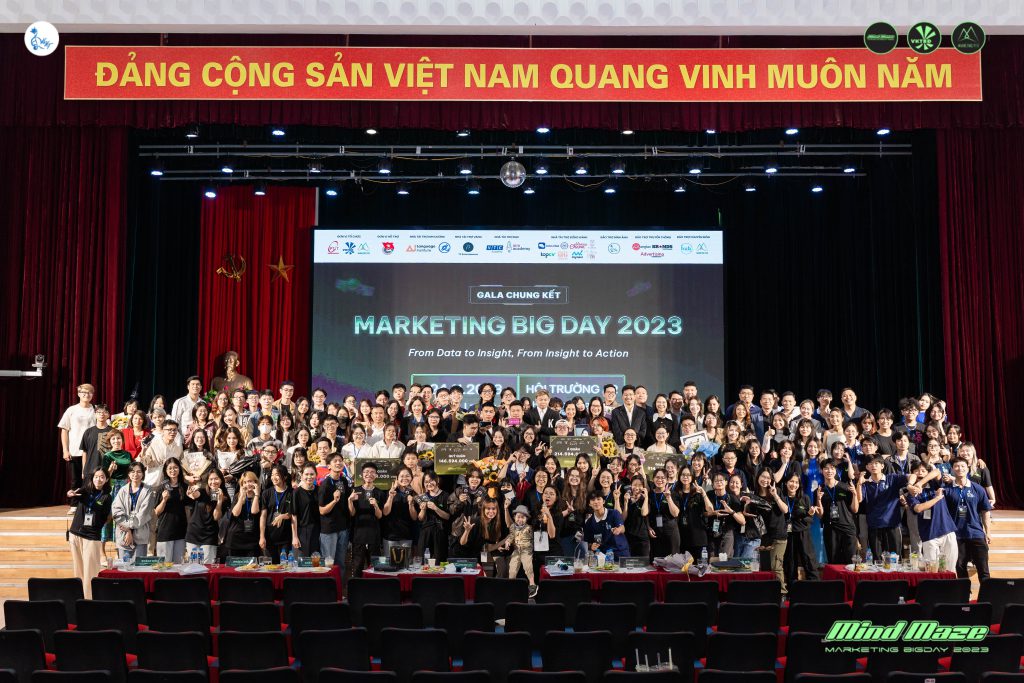 TP Entertainment tham dự chung kết cuộc thi marketing Big Day do học viện công nghệ bưu chính viễn thông tổ chức