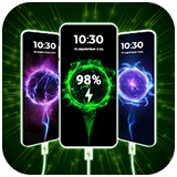 3D Battery Charging Animation